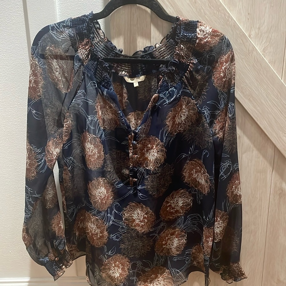 RW&Co Chiffon Blouse size small